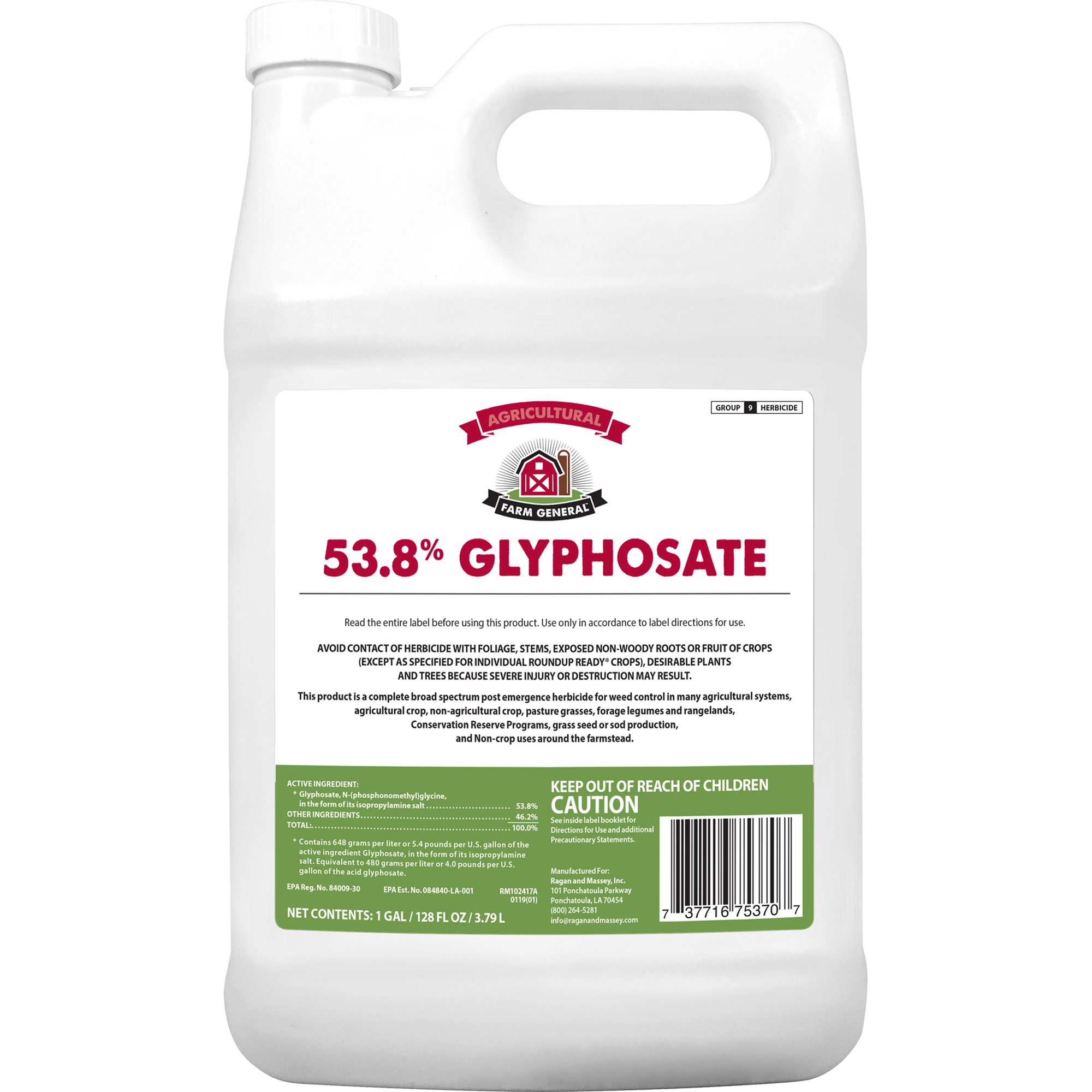 Farm General 53.8% Glyphosate 1Gal - 75370